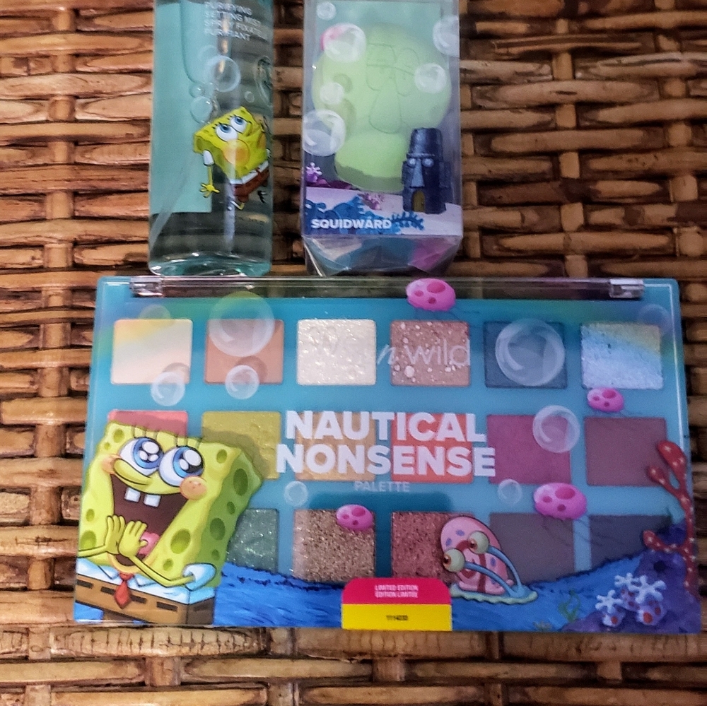 Spongebob Wet n Wild 3 Piece Set NEW